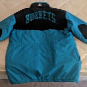 Vintage Charlotte Hornets Starter Bomber Jacket